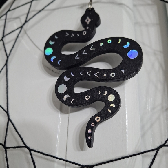 Moon Snake Dream Catcher - Picture 4 of 7